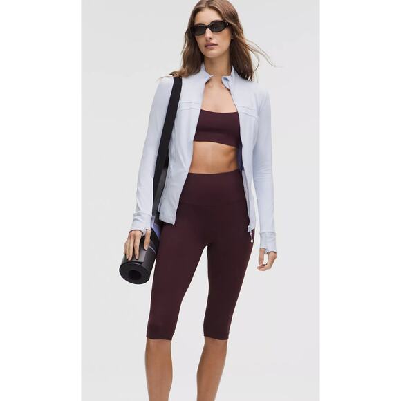 Lululemon Define Jacket Nulu Serene Blue Size 6 NWT - Picture 2 of 7